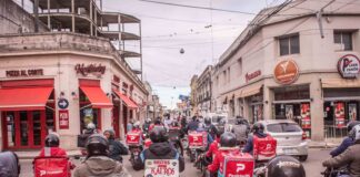 Repartidores del mundo, uníos pedidos ya