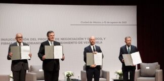 Avanza el diálogo entre el gobierno y la oposición venezolana Venezuela oposición negociaciones