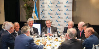 El gobierno evitó hablar de la “renta inesperada” a los principales empresarios del país