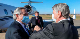 Fernández sumó un aliado luego de oponerse a una polémica hidroeléctrica