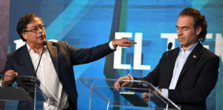 Último debate presidencial antes de las elecciones en Colombia