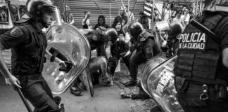 Así fue la represión (no televisada) de la policía de Larreta a cartoneros