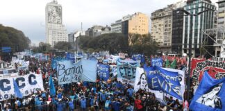 Movilizaciones en todo el país por el Salario Básico Universal