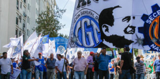 La CGT marchó, apoyó a Massa y le apuntó a los especuladores