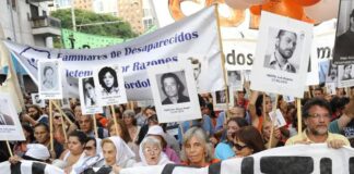 Organizaciones de Derechos Humanos, sindicales, sociales y políticas repudian el acto negacionista convocado por Villarruel