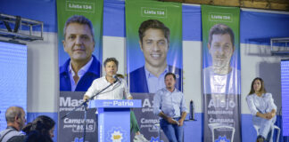 Kicillof: “Esta es una elección decisiva para defender valores y principios”