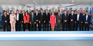 La foto de unidad entre Sergio Massa y gobernadores peronistas