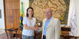 Mondino pone pa帽os fr铆os en la relaci贸n con Brasil