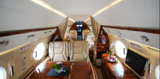 Un vuelo de 250 mil dólares en un avión privado: así viajó Milei a EEUU