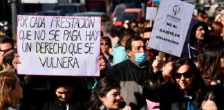 El gobierno nacional ajusta en Discapacidad