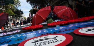 La palabra de la militante de H.I.J.O.S.: “El gobierno habilita el terror y la crueldad”