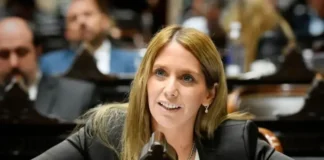 Una diputada de LLA promociona armas