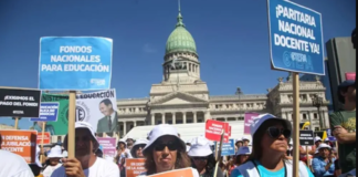 Este jueves 23 habrá nuevo paro docente en todo el país en reclamo a una Paritaria Nacional