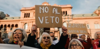 El ajuste a jubilados activó las protestas y habrá un septiembre caliente en las calles