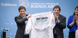 Axel Kicillof del lado de la educación pública