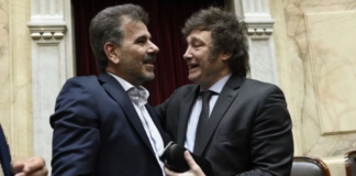 Milei defendió a Ritondo, vinculado a cuentas offshore y propietario de 72 departamentos