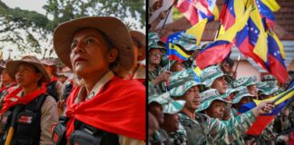 Venezuela moviliza a 4,5 millones de milicianos mientras Estados Unidos despliega tropas en el Caribe