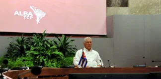 “Nuestra fuerza es la fuerza de la historia y de ideales compartidos”, afirma Díaz-Canel en cumbre del ALBA-TCP contra despliegue militar de EE.UU.