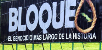 El bloqueo es un acto de guerra y la resistencia cubana un acto numantino