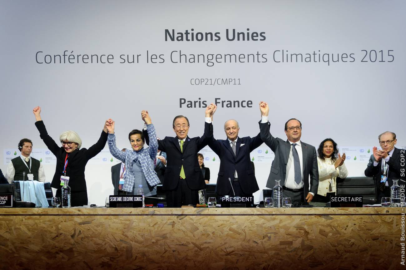 Firma del Acuerdo de París. COP21. Año 2015