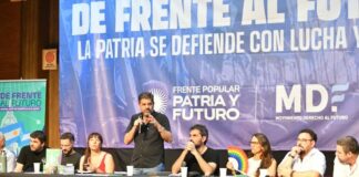 Frente Patria y Futuro: Construir una alternativa con Axel Kicillof a la cabeza