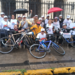 500 kilómetros por la soberanía: pedalean desde La Plata para recuperar el Puerto Quequén