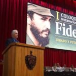 “Los sueños se conquistan defendiendo las ideas”: Díaz-Canel en el I Coloquio Internacional Fidel Castro