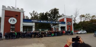 En el Día de la Industria Nacional, trabajadores denuncian la extranjerización de las fábricas militares argentinas